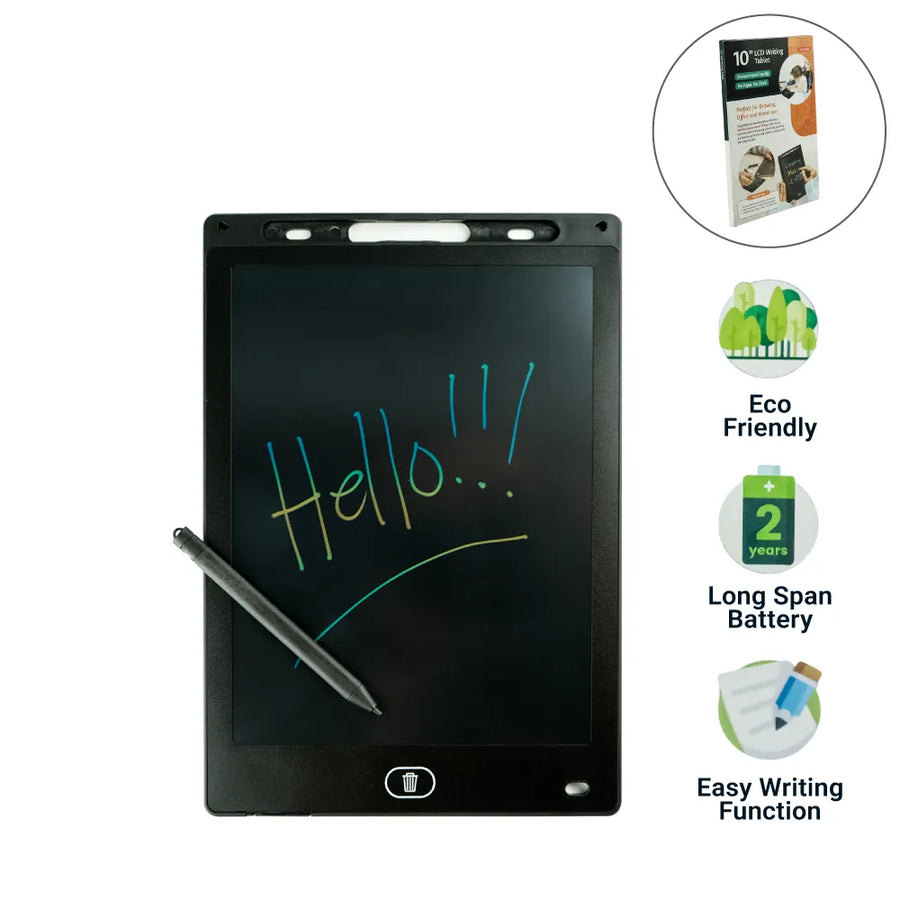 Custom Printed 10 - Inch Lcd Writing Tablet With Stylus Pen - Premium Display System | Exhibitions, Conferences, Corporate Events | Yalla Printing UAE