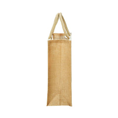 Custom Printed Laminated Cotton Bags With Natural Jute Gusset 10 Oz - Cotton Fabric | Custom Branded Bag | UAE Delivery | Yalla Printing UAE