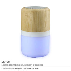 Lamp Bamboo Bluetooth Speaker – Yalla Printing UAE