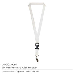 Lanyard with Safety Buckle