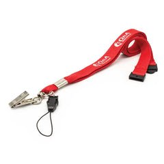 Custom Printed Lanyards With Crocodile Clip, Mobile Holders & Safety Lock | Corporate Award & Recognition Gift | UAE Delivery | Yalla Printing UAE