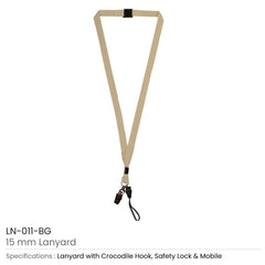 Custom Printed Lanyards With Crocodile Clip, Mobile Holders & Safety Lock | Corporate Award & Recognition Gift | UAE Delivery | Yalla Printing UAE