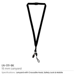 Lanyards with Crocodile Clip , Mobile Holders & Safety Lock | Custom Packaging Printing | Free Design Support | Yalla Printing UAE