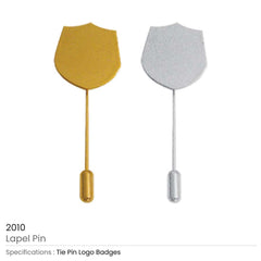 Metal Lapel Pin 55 x 20mm (SKU 2010-G)