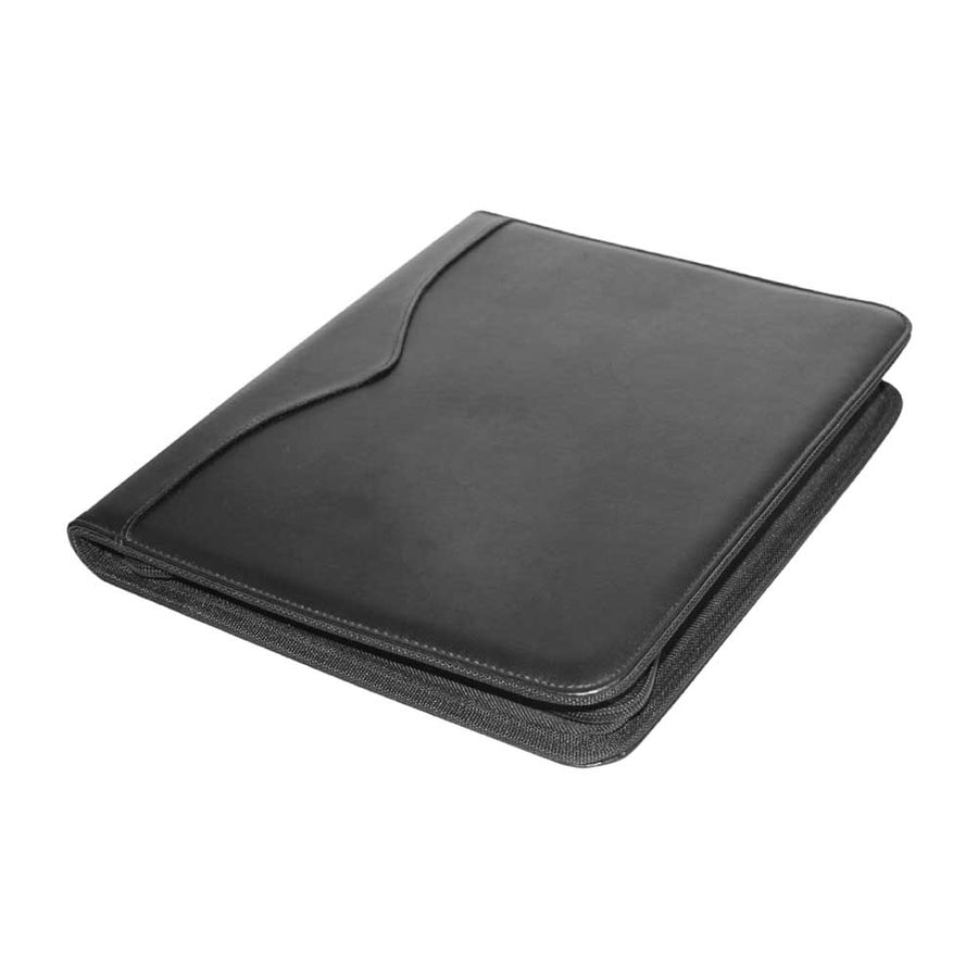Custom Printed Leather Portfolio With Zipper And Calculator | Exhibitions, Conferences, Corporate Events | Yalla Printing UAE