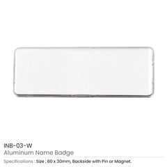 Custom Printed Lens Cover Name Badges | Logo Branding Corporate Gift | UAE Delivery | Yalla Printing UAE