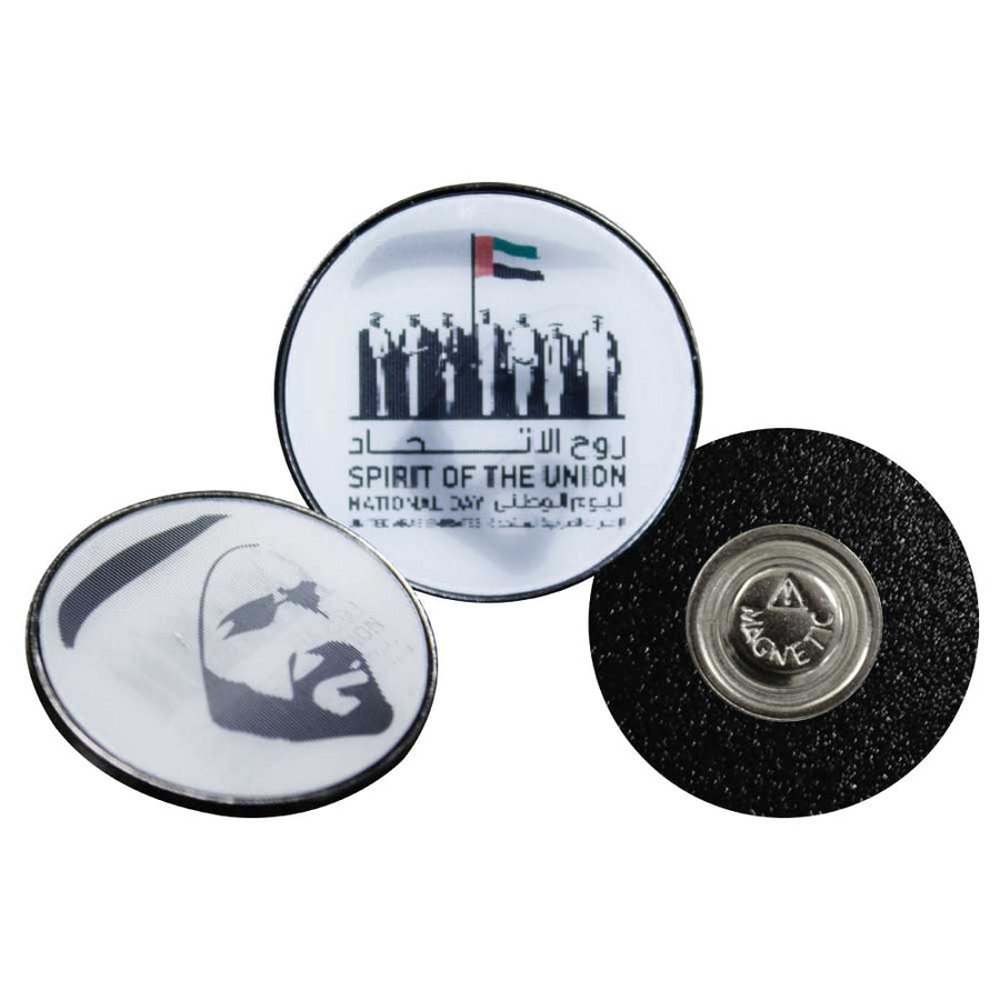 Lenticular National Day Badges | Custom Packaging Printing | Free Design Support | Yalla Printing UAE