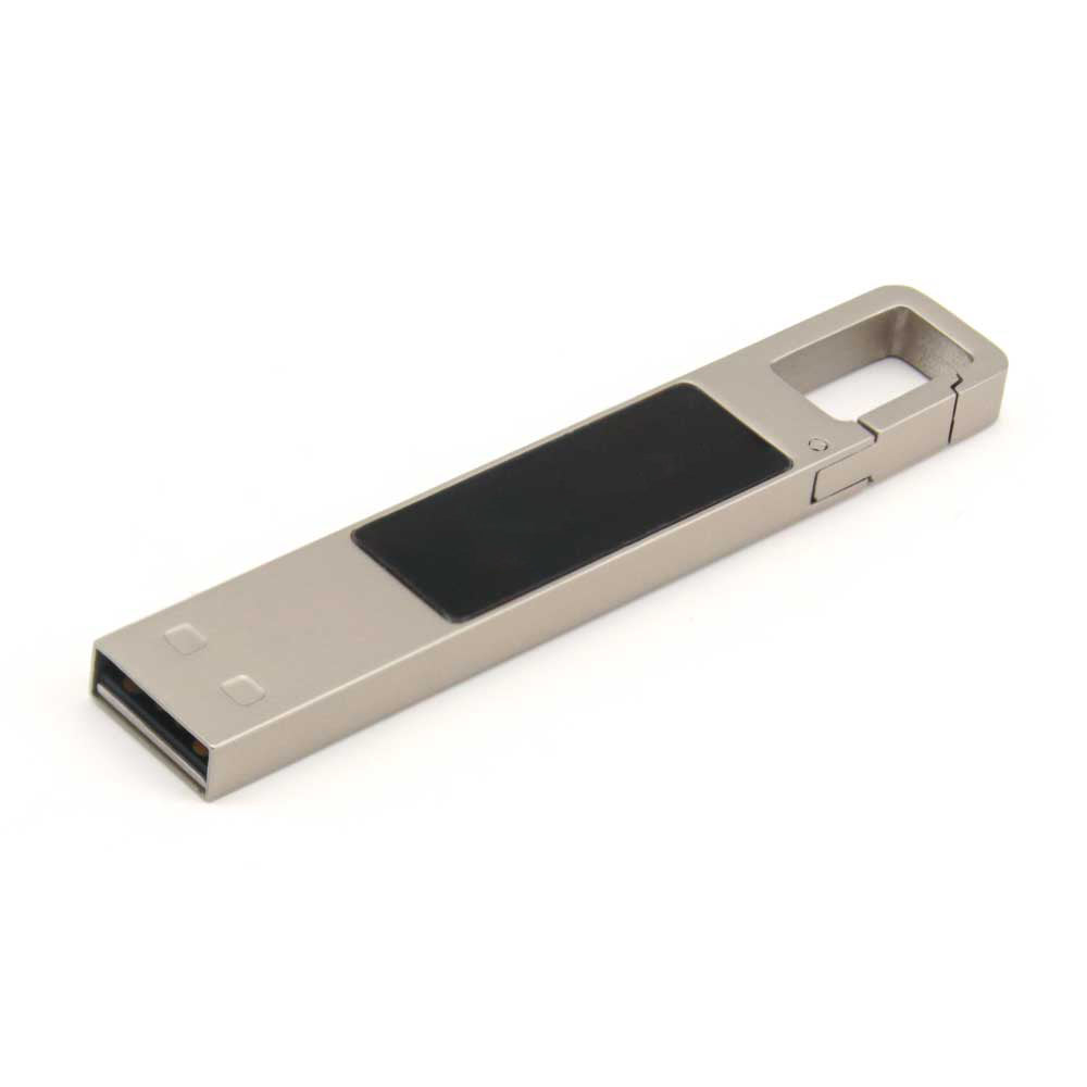 Light-Up Logo USB with Snap Hook