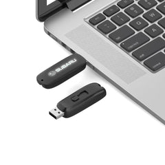 Custom Printed Light - Up LED Logo USB With Slide Button 64Gb V. 3.0 | Logo Branding Corporate Gift | UAE Delivery | Yalla Printing UAE