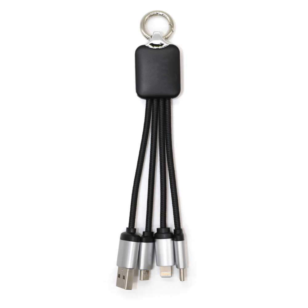 Custom Printed Light Up Multi Charging Cable | Logo Branding Corporate Gift | UAE Delivery | Yalla Printing UAE