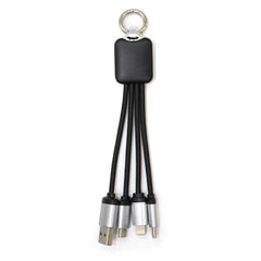 Custom Printed Light Up Multi Charging Cable | Logo Branding Corporate Gift | UAE Delivery | Yalla Printing UAE