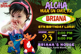 Aloha Adventure" Personalized Birthday Banner - Dive into Lilo & Stitch Fun - Yalla Printing