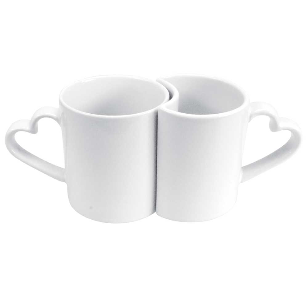Custom Printed Love Mug Sets - Ceramic | Logo Branding Corporate Gift | UAE Delivery | Yalla Printing UAE