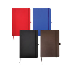 A5 Pu Leather Notebooks With Elastic Band, Calendar, Pen Holder | Logo Branding Corporate Gift | UAE Delivery | Yalla Printing UAE