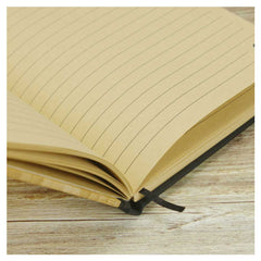 Custom Printed A5 Size Bamboo Notebooks - Bamboo | Logo Branding Corporate Gift | UAE Delivery | Yalla Printing UAE