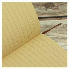 Custom Printed A5 Size Coffee Material Notebook | Logo Branding Corporate Gift | UAE Delivery | Yalla Printing UAE