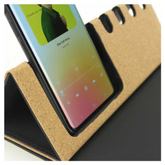 Custom Printed Multi Function Foldable Cork+Pu Mousepad | Logo Branding Corporate Gift | UAE Delivery | Yalla Printing UAE