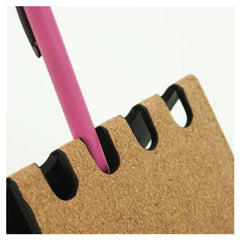 Custom Printed Multi Function Foldable Cork+Pu Mousepad | Logo Branding Corporate Gift | UAE Delivery | Yalla Printing UAE