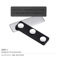 Metal Magnet Attachment 45 x 13mm (SKU 2016-J)