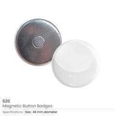 Custom Printed Magnetic Button Badges | Corporate Award & Recognition Gift | UAE Delivery | Yalla Printing UAE
