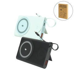 Custom Printed Magnetic Fast Wireless Charging Powerbank, 15W With Iwatch Charger | Exhibitions, Conferences, Corporate Events | Yalla Printing UAE