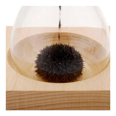 Custom Printed Magnetic Sand Timer With Wooden Base - 2 Minutes | Logo Branding Corporate Gift | UAE Delivery | Yalla Printing UAE