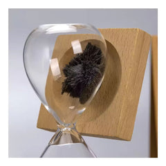 Custom Printed Magnetic Sand Timer With Wooden Base - 2 Minutes | Logo Branding Corporate Gift | UAE Delivery | Yalla Printing UAE