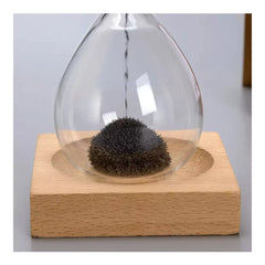 Custom Printed Magnetic Sand Timer With Wooden Base - 2 Minutes | Logo Branding Corporate Gift | UAE Delivery | Yalla Printing UAE