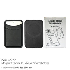 Caps & Headwear – MagSafe Phone PU Wallet Card Holder | Restaurant & Takeaway Branding – Yalla Printing UAE