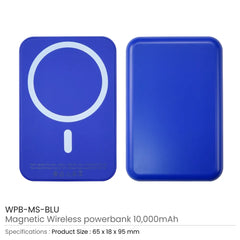 Custom Printed Magsafe Powerbank 10, 000 Mah 15W Fast Wireless Charging | Logo Branding Corporate Gift | UAE Delivery | Yalla Printing UAE