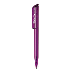 Custom Printed Maxema Zink Pens Transparent Body | Logo Branding Corporate Gift | UAE Delivery | Yalla Printing UAE