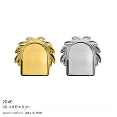 Metal Logo Badges | Custom Packaging Printing | Free Design Support | Yalla Printing UAE