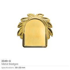 Metal Logo Badges | Custom Packaging Printing | Free Design Support | Yalla Printing UAE