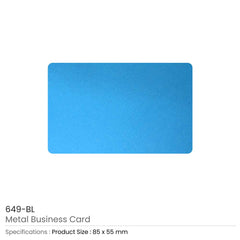 Metal Business Cards – Yalla Printing UAE