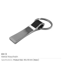 Custom Printed Metal Key Chains - Stainless Steel | Logo Branding Corporate Gift | UAE Delivery | Yalla Printing UAE