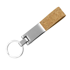 Custom Printed Metal Keychain with Cork Strap | Custom Packaging Printing | Free Design Support | Yalla Printing UAE