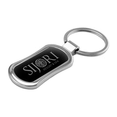 Custom Printed Metal Keychains - Stainless Steel | Logo Branding Corporate Gift | UAE Delivery | Yalla Printing UAE