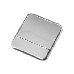 Custom Printed Square Metal Badges with Butterfly Clutch | Corporate Award & Recognition Gift | UAE Delivery | Yalla Printing UAE