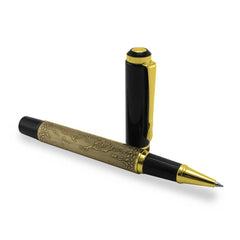 Custom Printed Metal Pens with Chinese Design Grip | Logo Branding Corporate Gift | UAE Delivery | Yalla Printing UAE