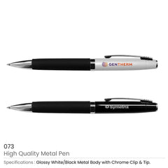 Custom Printed High Quality Metal Pens | Logo Branding Corporate Gift | UAE Delivery | Yalla Printing UAE