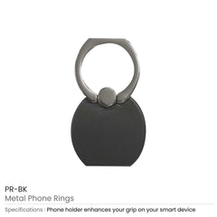 Custom Printed Metal Phone Ring - Stainless Steel | Exhibitions, Conferences, Corporate Events | Yalla Printing UAE