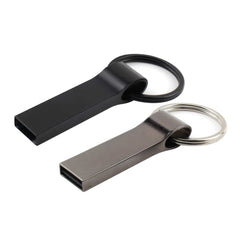 Custom Printed Metal USB Flash with Key Ring 16GB | Logo Branding Corporate Gift | UAE Delivery | Yalla Printing UAE