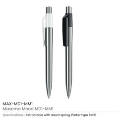 Custom Printed Mood Metal Pens | Logo Branding Corporate Gift | UAE Delivery | Yalla Printing UAE