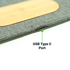 Custom Printed Multi - Function Mousepad, 15W Fast Wireless Charger & LED Logo - Premium Polyester Fabric | Premium Signage & Display Printing | Free Design Support | Yalla Printing UAE