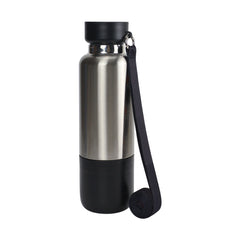 Custom Printed Multi - Function Ss Bottles, Double Wall, Base Cup, Lanyard, 500Ml - Stainless Steel | Logo Branding Corporate Gift | UAE Delivery | Yalla Printing UAE