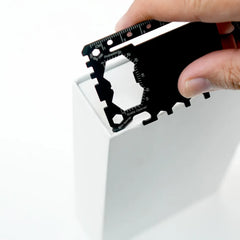 Custom Printed Multi - Functional Tool Card In Pu Leather Pouch | Custom Branded Bag | UAE Delivery | Yalla Printing UAE