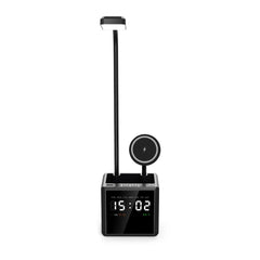 Custom Printed Multi - Functional Desk Lamp With Wireless Charger And Clock | Logo Branding Corporate Gift | UAE Delivery | Yalla Printing UAE