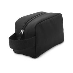 Multipurpose Utility Pouch in Black Polyester Fabric with Zipper and Webbing Handle | Custom Packaging Printing | Free Design Support | Yalla Printing UAE