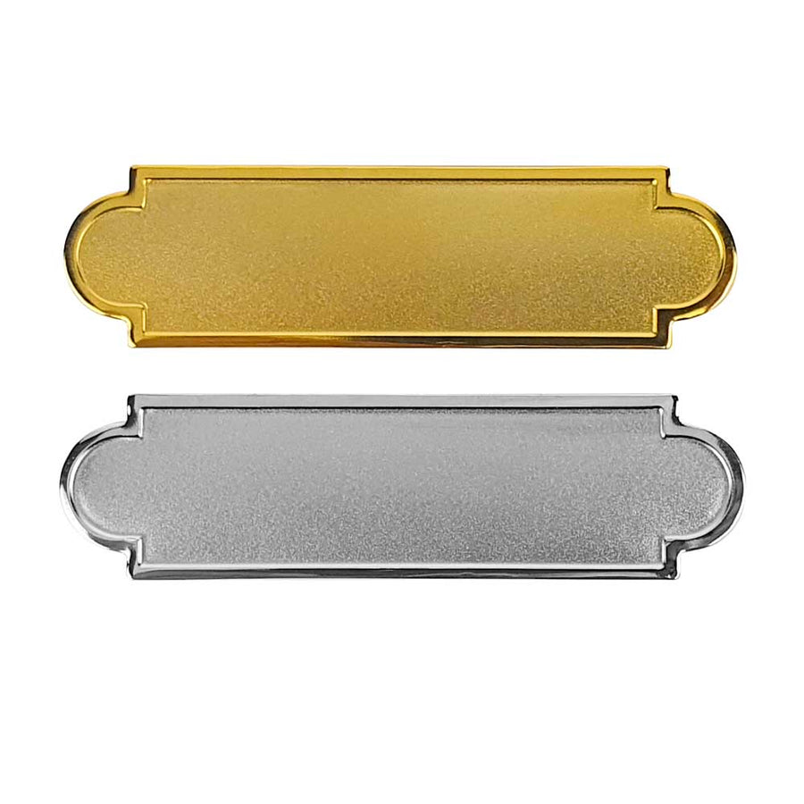 Metal Name Badge 62 x 18mm (SKU 2077N-2)