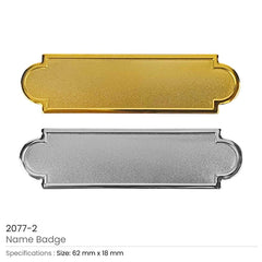 Custom Printed Name Badges | Logo Branding Corporate Gift | UAE Delivery | Yalla Printing UAE